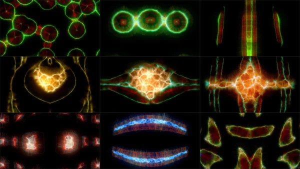 Animalia Lumis is a VJ pack created by Protobacillus