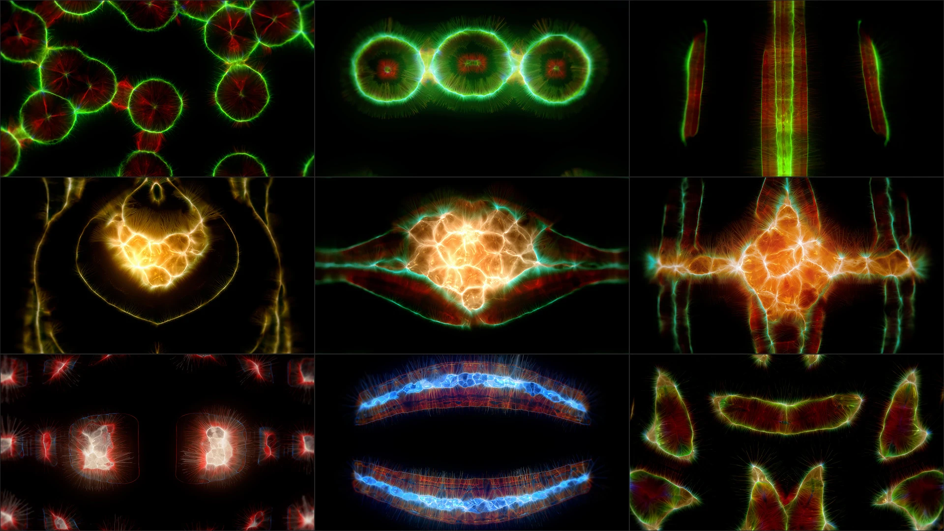 Animalia Lumis is a VJ pack created by Protobacillus
