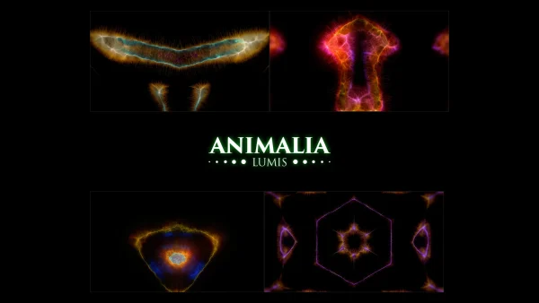 Animalia Lumis is a VJ pack created by Protobacillus