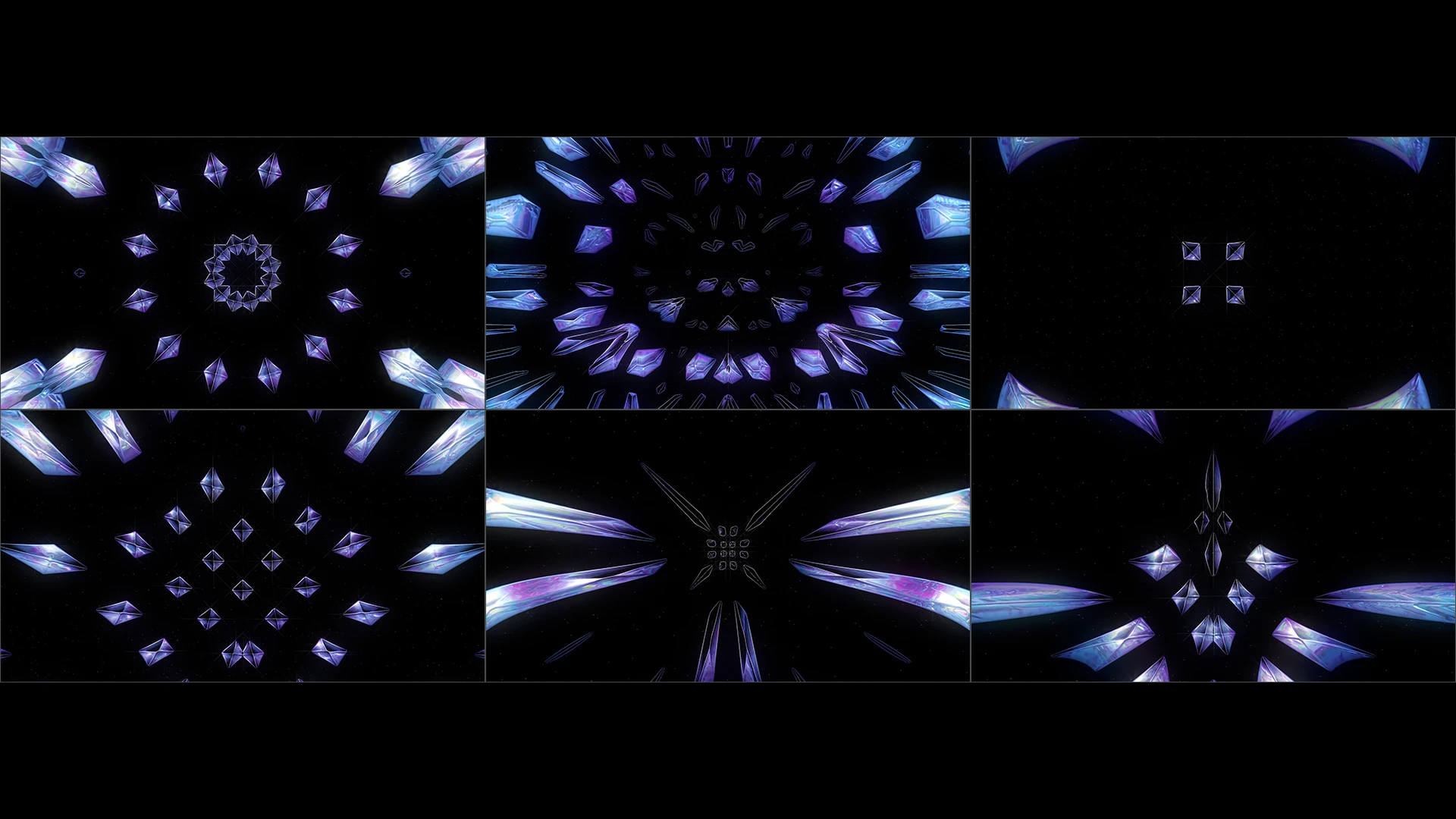 CRYSTAL MAGIC, Purple, Symmetry, Graphics, Fractal art, Graphic design, VJ Pack created by Proto, Protobacillus, Protoloops, Video loop