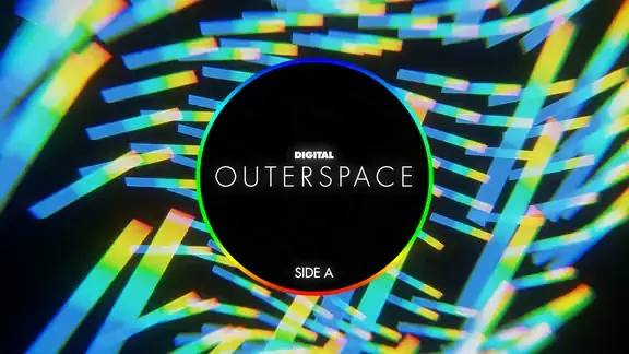 Digital_Outerspace_cover_a DIGITAL OUTERSPACE | Side A, Technology, Graphics, Graphic design, Night, VJ Pack created by Proto, Protobacillus, Protoloops, Video loop
