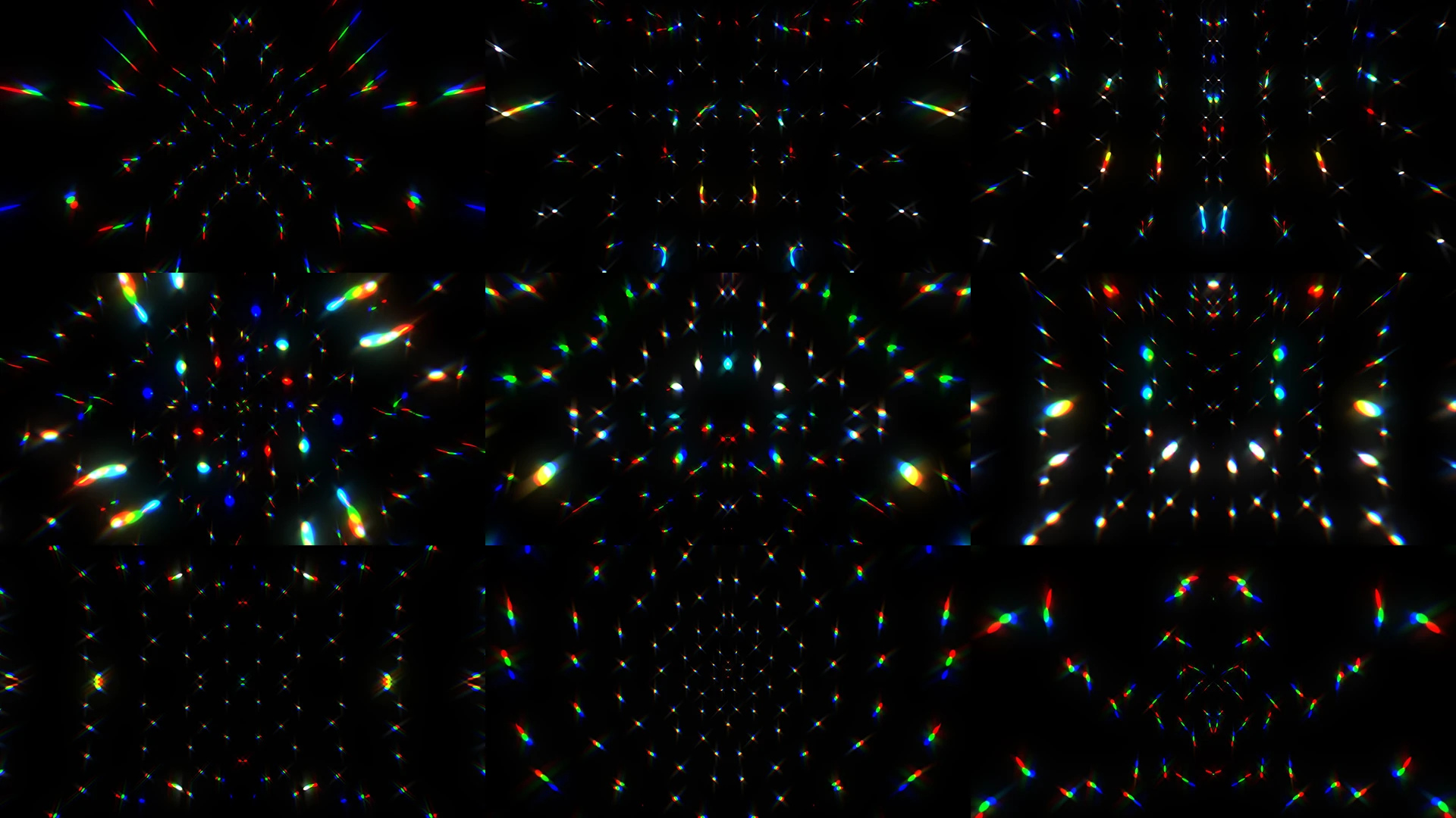 DISCO GLEAM 2, Graphics, Symmetry, Fractal art, Night, Pattern, Graphic design, VJ Pack created by Proto, Protobacillus, Protoloops, Video loop