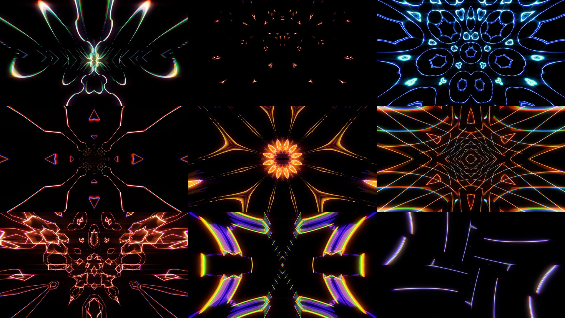 LINE GAME, Orange, Fractal art, Symmetry, Graphics, Graphic design, Motif, Psychedelic art, VJ Pack created by Proto, Protobacillus, Protoloops, Video loop