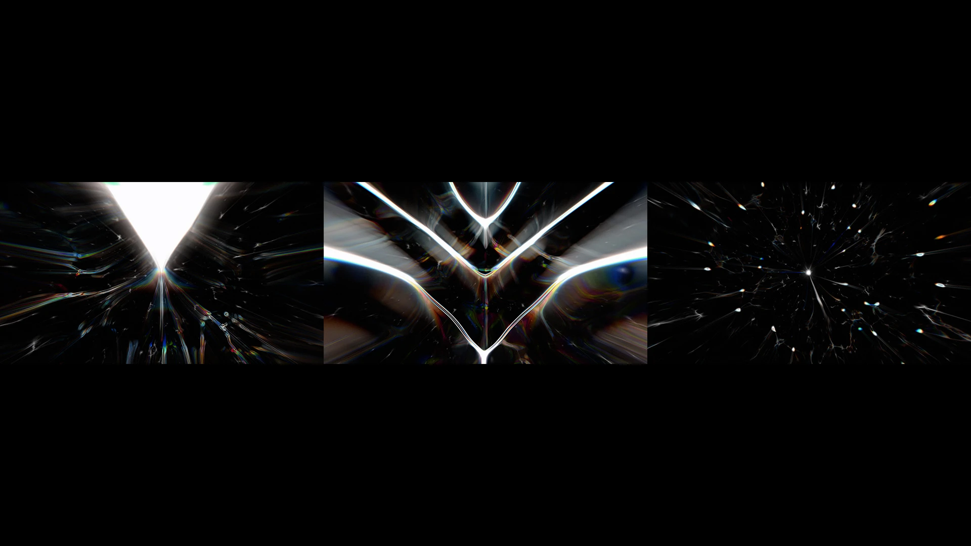 NEUROPLASTICITY, Silver, Graphics, Night, Triangle, Graphic design, VJ Pack created by Proto, Protobacillus, Protoloops, Video loop
