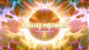 Hallucinations_Cover_animated HALLUCINATIONS, Orange, Graphic design, Graphics, VJ Pack created by Proto, Protobacillus, Protoloops, Video loop