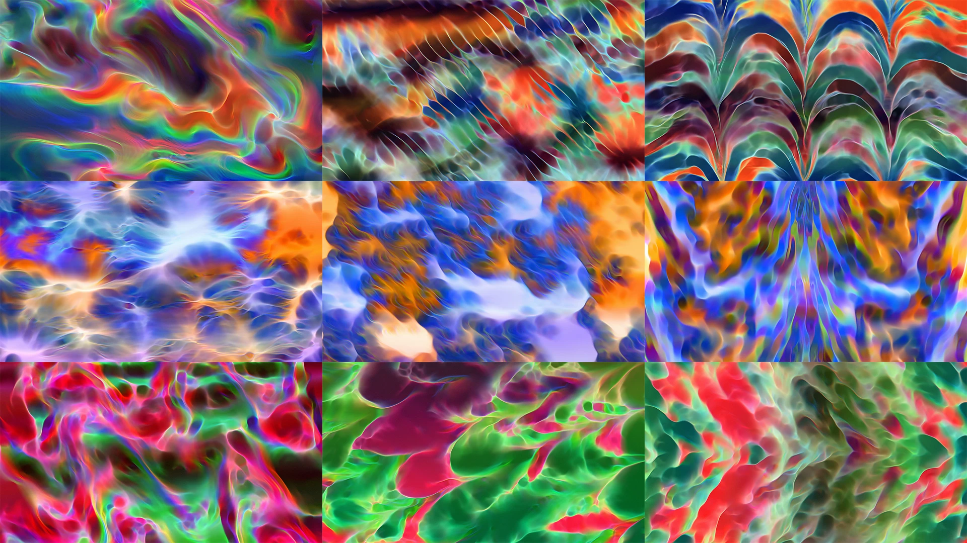 HALLUCIONATIONS, Red, Yellow, Orange, Visual arts, Modern art, Symmetry, Fractal art, Pattern, Graphics, Graphic design, VJ Pack created by Proto, Protobacillus, Protoloops, Video loop
