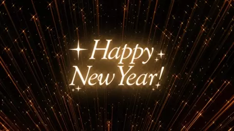 New_Year_cover HAPPY NEW YEAR, Night, Midnight, Graphics, Holiday, Fireworks, New Year, New Year's Eve, Diwali, New Year's Day, Graphic design, VJ Pack created by Proto, Protobacillus, Protoloops, Video loop