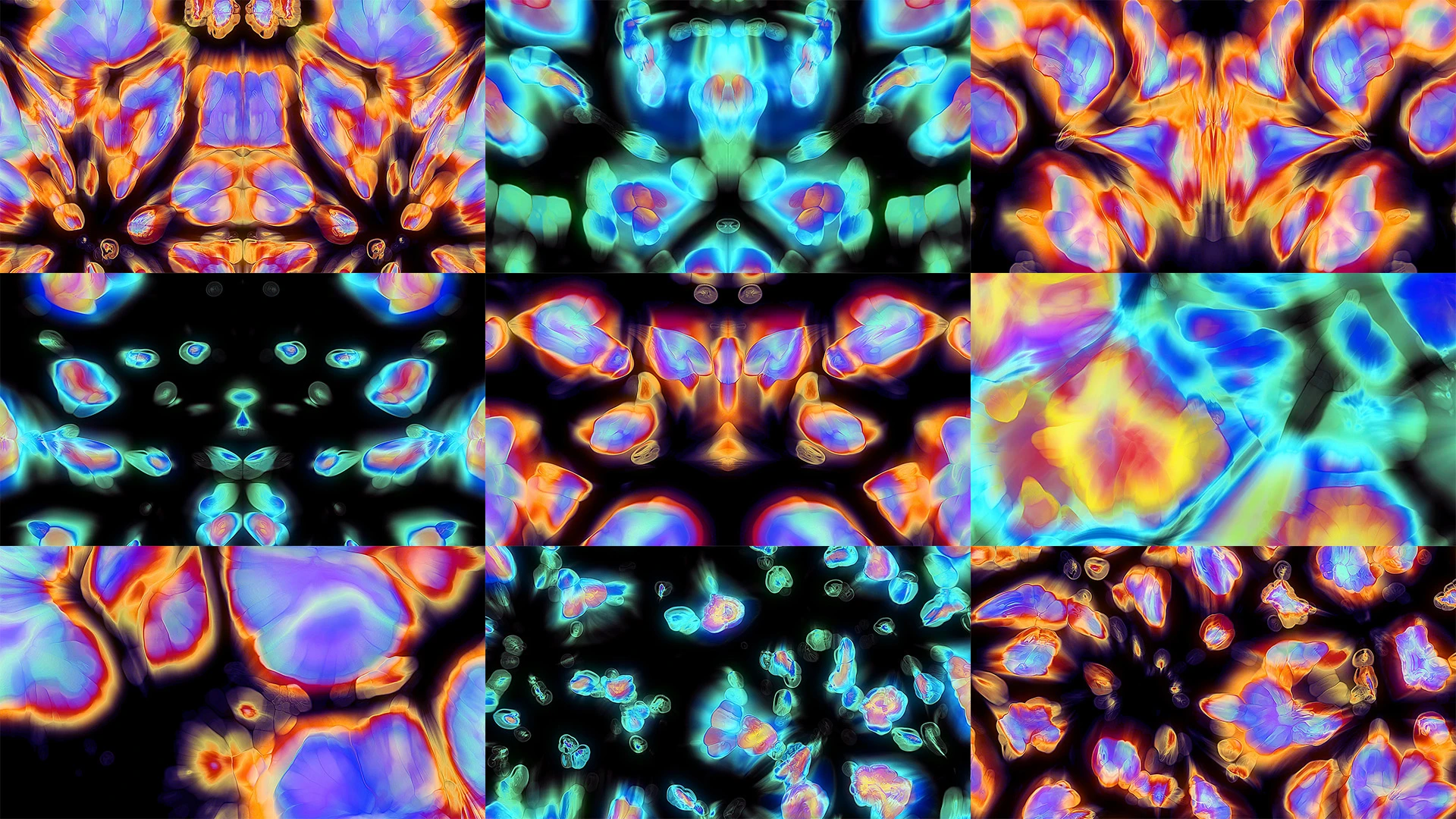 PLASMA, Orange, Visual arts, Purple, Symmetry, Fractal art, Graphics, Psychedelic art, Modern art, Pattern, VJ Pack created by Proto, Protobacillus, Protoloops, Video loop