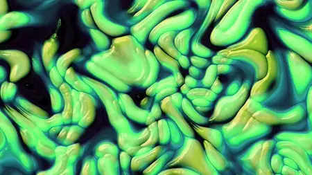 Protoloop L 20, Organic, Visceral, Green, VJ video loop created by Protoloops | Protobacillus | Proto