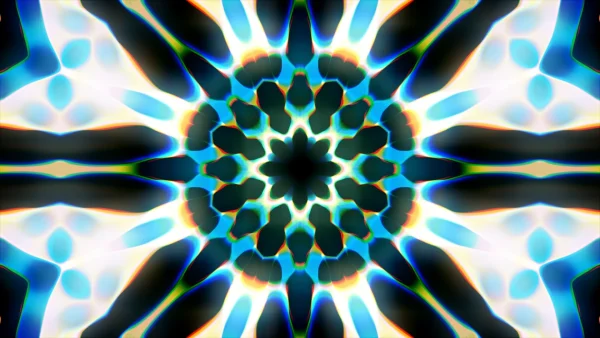 Protoloop_T_30_quality_sample Blue, Symmetry, Fractal art, Graphics, Graphic design, Motif, Psychedelic art, Pattern, VJ Pack created by Proto, Protobacillus, Protoloops, Video loop