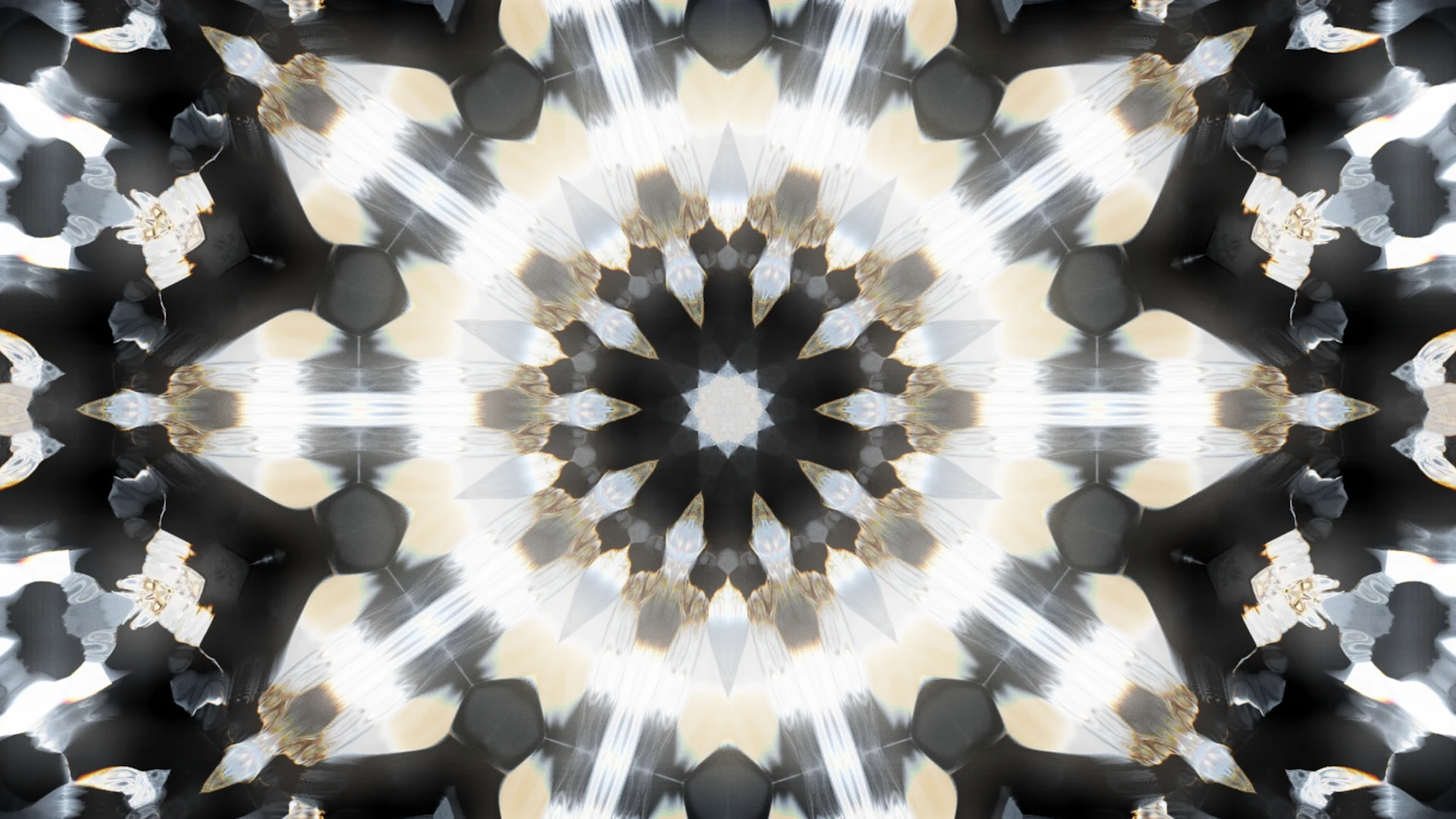 Symmetry, Silver, Pattern, Fractal art, Motif, VJ Pack created by Proto, Protobacillus, Protoloops, Video loop