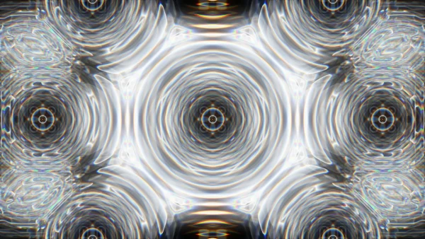 Protoloop_T_32_quality_sample Fractal art, Grey, Silver, Symmetry, Graphics, Design, Graphic design, Psychedelic art, Motif, VJ Pack created by Proto, Protobacillus, Protoloops, Video loop