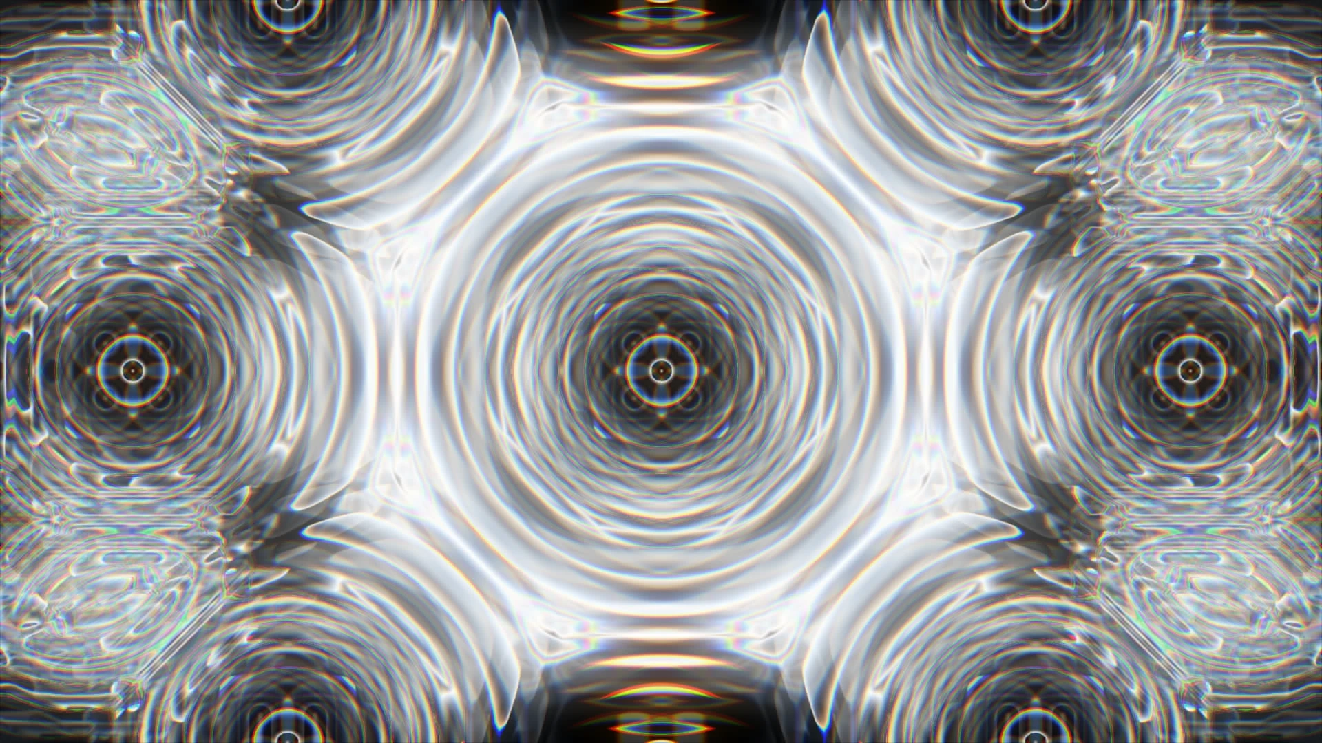 Fractal art, Grey, Silver, Symmetry, Graphics, Design, Graphic design, Psychedelic art, Motif, VJ Pack created by Proto, Protobacillus, Protoloops, Video loop