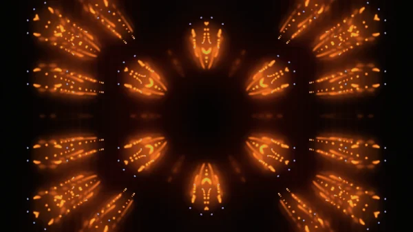 Protoloop_T_49_quality_sample Red, Orange, Symmetry, Graphics, Fractal art, Heat, Night, VJ Pack created by Proto, Protobacillus, Protoloops, Video loop