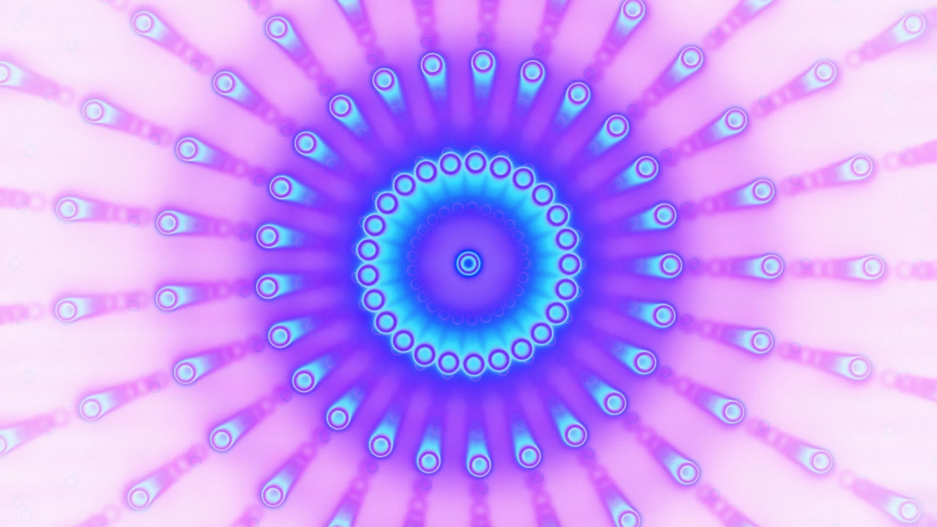 Blue, Pink, Purple, Symmetry, Graphics, Graphic design, Fractal art, Vortex, Motif, VJ Pack created by Proto, Protobacillus, Protoloops, Video loop