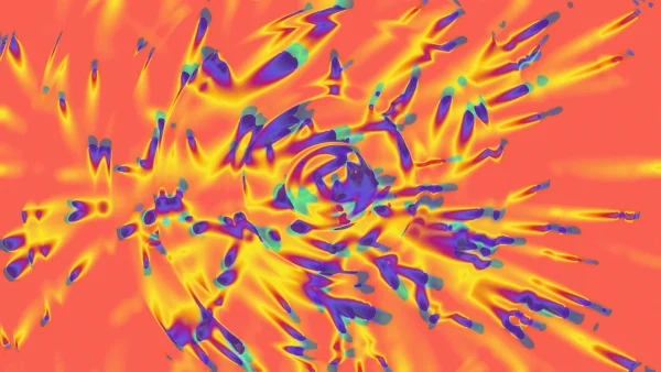 Protoloop_T_54_quality_sample Blue, Red, Orange, Yellow, Graphics, Graphic design, Modern art, VJ Pack created by Proto, Protobacillus, Protoloops, Video loop