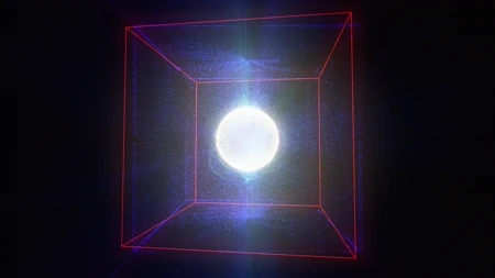 Red, Technology, Lens flare, Graphics, Symmetry, Sphere, Graphic design, Science, Triangle, VJ Pack created by Proto, Protobacillus, Protoloops, Video loop