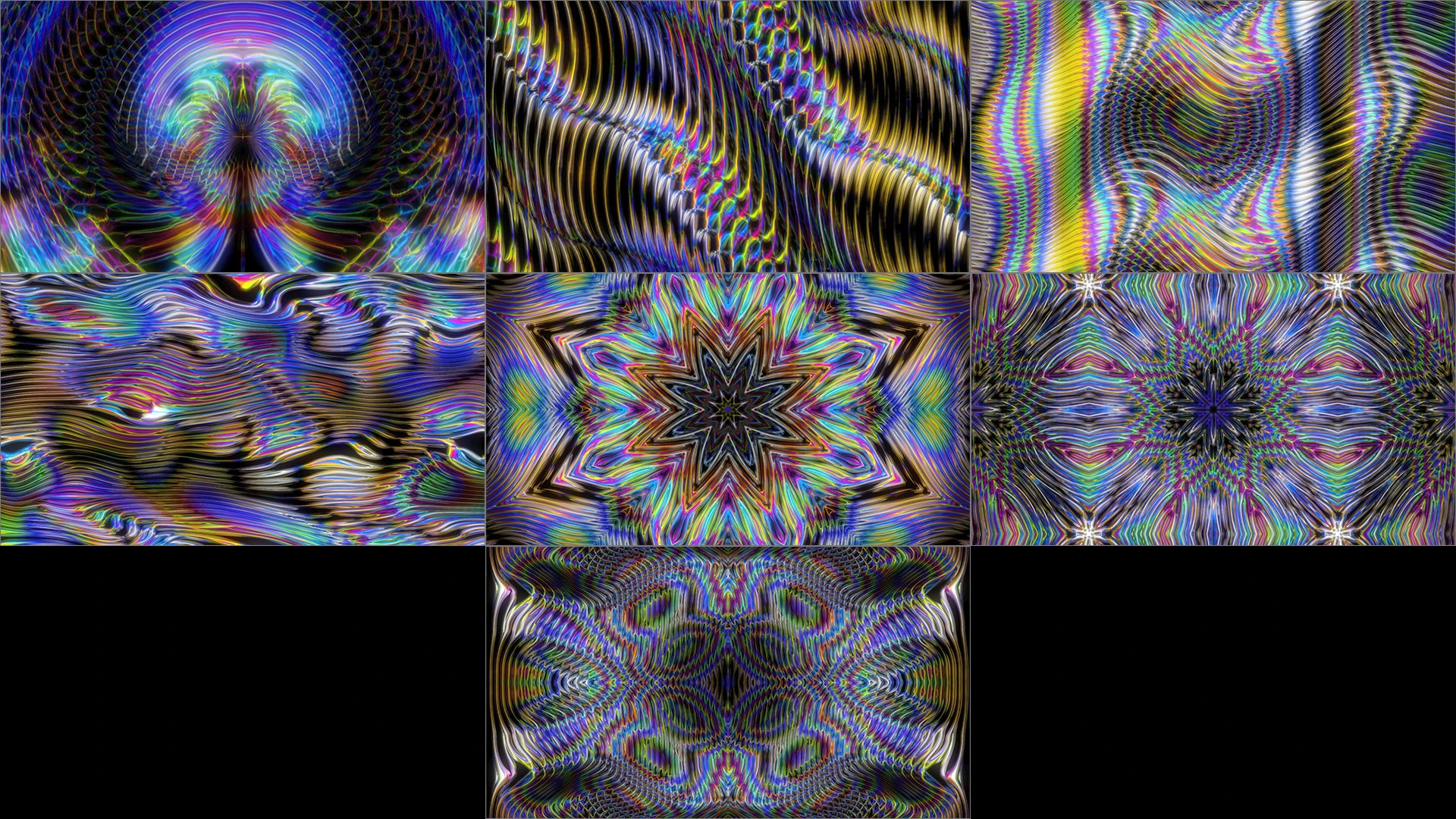 PSYFLOW, Symmetry, Fractal art, Graphics, Graphic design, Motif, Psychedelic art, Pattern, VJ Pack created by Proto, Protobacillus, Protoloops, Video loop