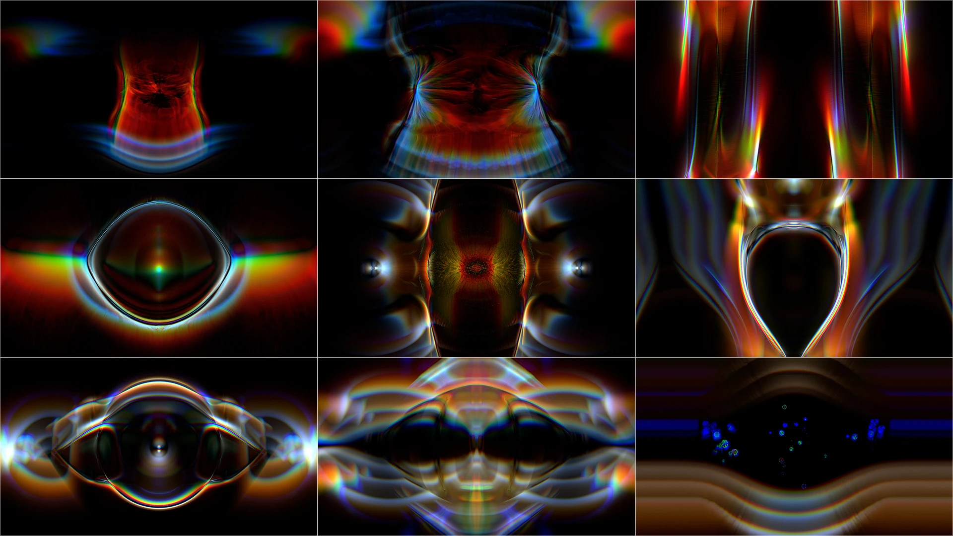 SOLID SHADOW, Orange, Fractal art, Symmetry, Graphics, Graphic design, Psychedelic art, Science, VJ Pack created by Proto, Protobacillus, Protoloops, Video loop