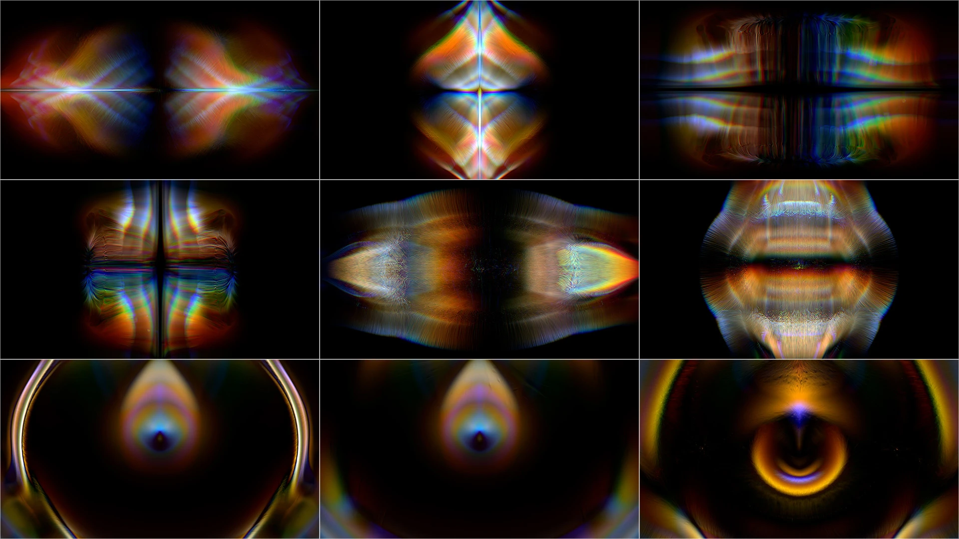 SOLID SHADOW, Symmetry, Fractal art, Graphics, VJ Pack created by Proto, Protobacillus, Protoloops, Video loop