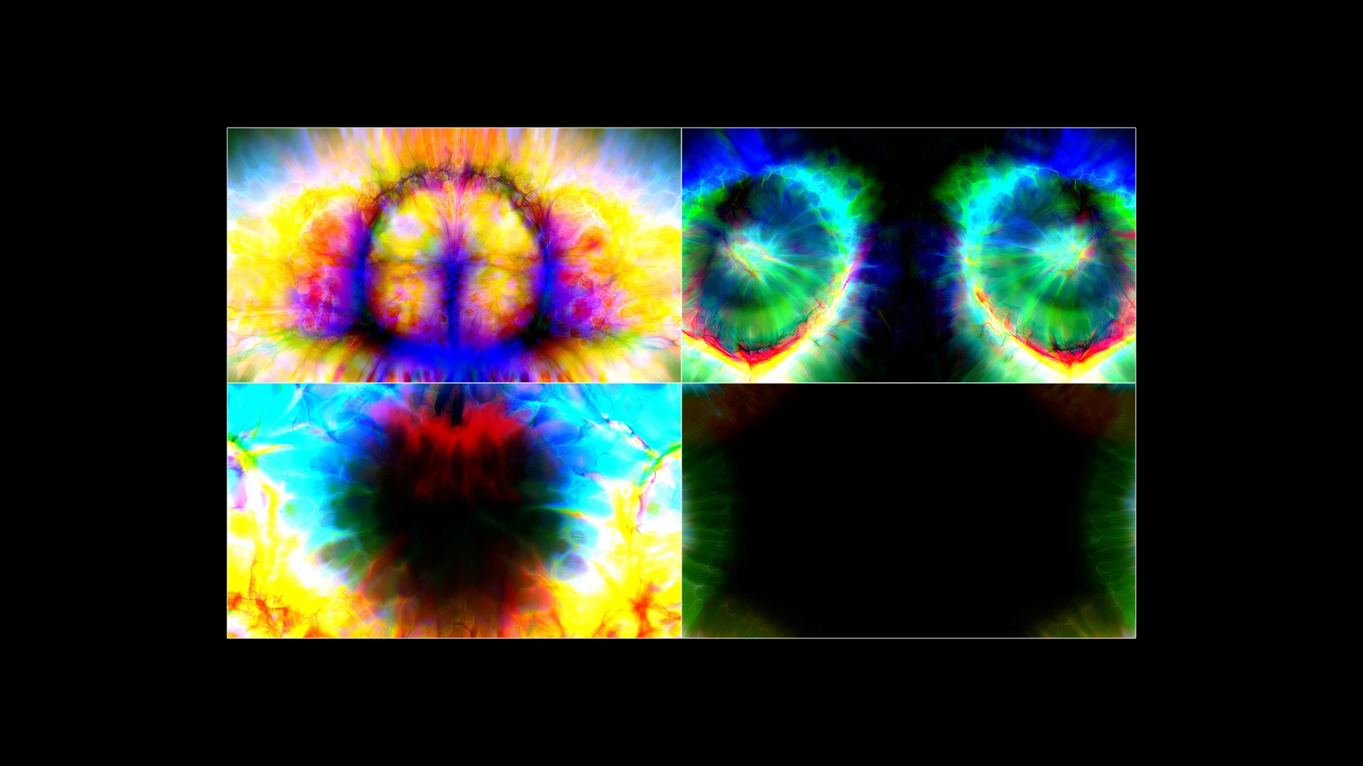 SOLID SHADOW, Blue, Yellow, Orange, Visual arts, Purple, Fractal art, Symmetry, Modern art, Dye, Graphics, VJ Pack created by Proto, Protobacillus, Protoloops, Video loop