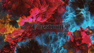 fire_storm_cover FIRESTORM, Red, Orange, Modern art, Graphic design, VJ Pack created by Proto, Protobacillus, Protoloops, Video loop