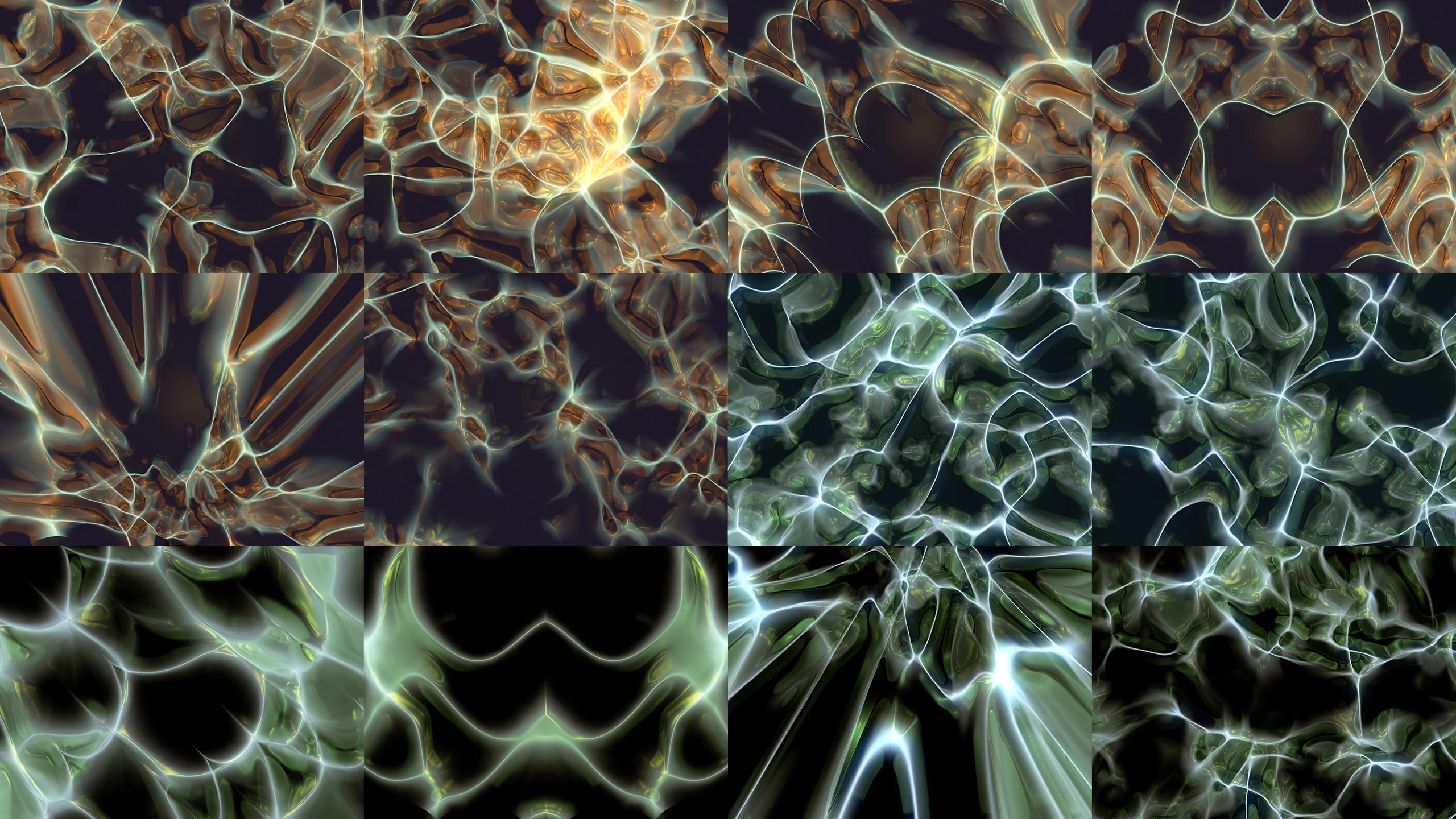 GUILTY PLASTIC, Symmetry, Fractal art, VJ Pack created by Proto, Protobacillus, Protoloops, Video loop