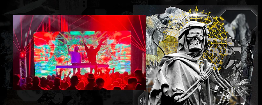 Entertainment, Performing Arts, Stage, Public event, Concert, Performance, Graphic design, Fictional character, Display device, Audience, VJ Pack created by Proto, Protobacillus, Protoloops, Video loop