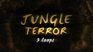 jungle_terror_cover_animated JUNGLE TERROR, Night, Panthera, VJ Pack created by Proto, Protobacillus, Protoloops, Video loop