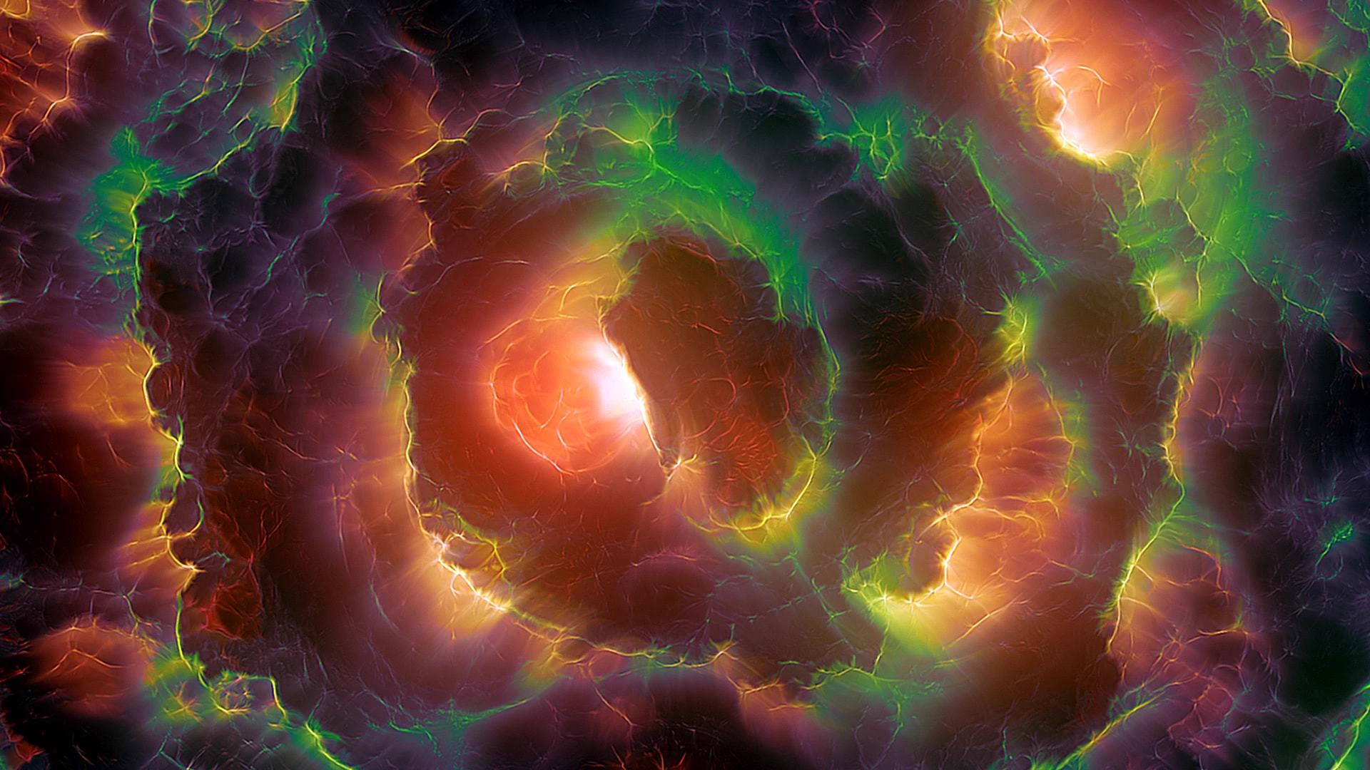 JUNGLE TERROR, Orange, Fractal art, Universe, Astronomical object, Graphics, Science, Nebula, VJ Pack created by Proto, Protobacillus, Protoloops, Video loop