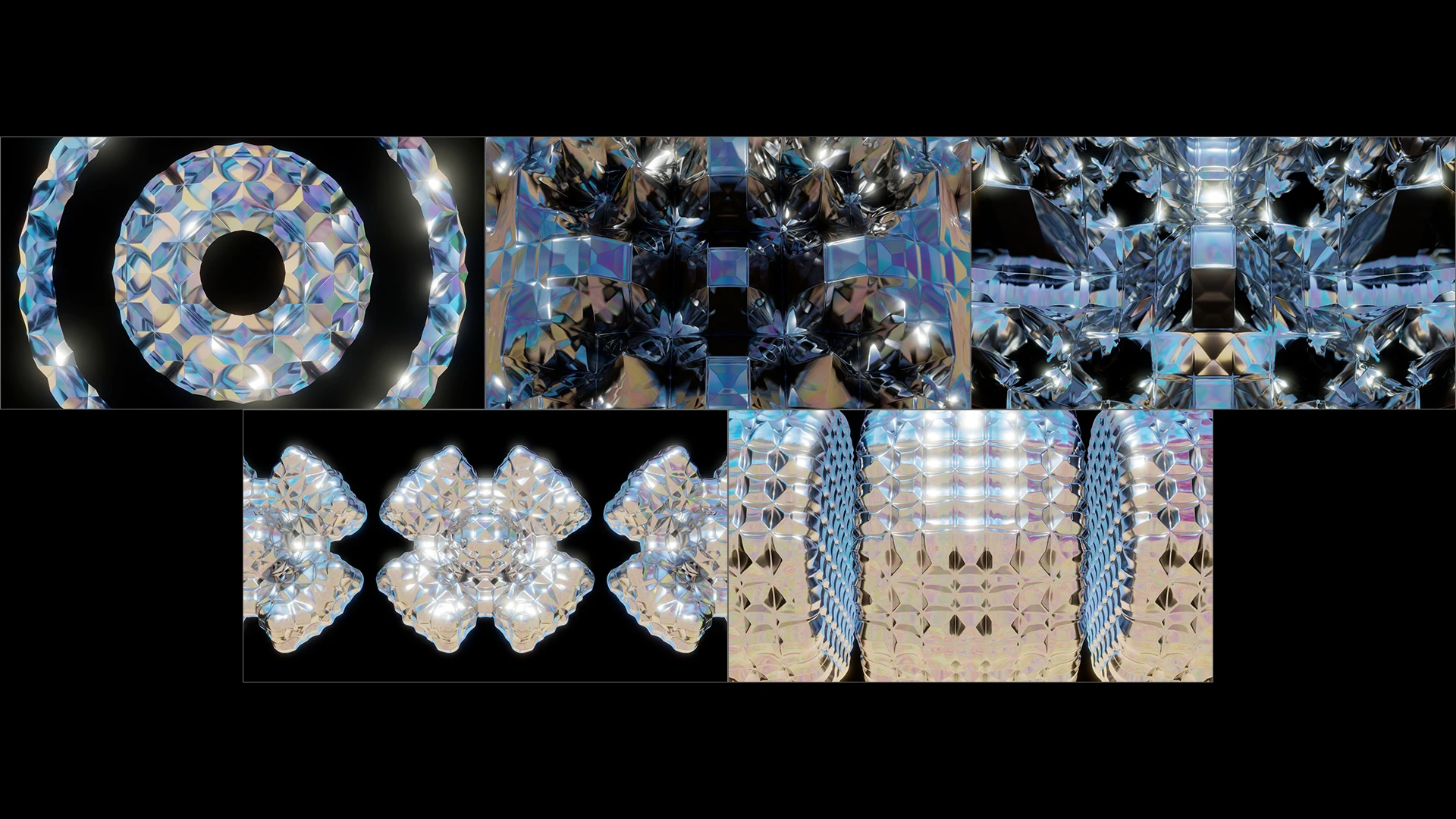 SUN FOIL A, Crystal, Gemstone, Silver, Diamond, Natural material, Triangle, Body Jewelry, Silver, VJ Pack created by Proto, Protobacillus, Protoloops, Video loop