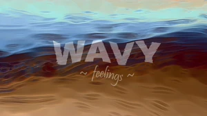 wavy_feelings_cover_animated Fluid, Ocean, Sunset, Sunrise, Beach, WAVY FEELING, Feelings, Evening, Wind wave, Red sky at morning, Dusk, VJ Pack created by Proto, Protobacillus, Protoloops, Video loop