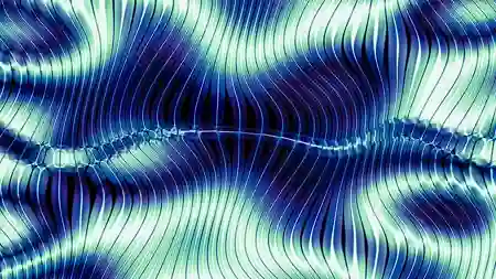 Protoloop G 014 — Blue, Pattern, Green, Stripes — video loop created by Protoloops | Protobacillus | Proto