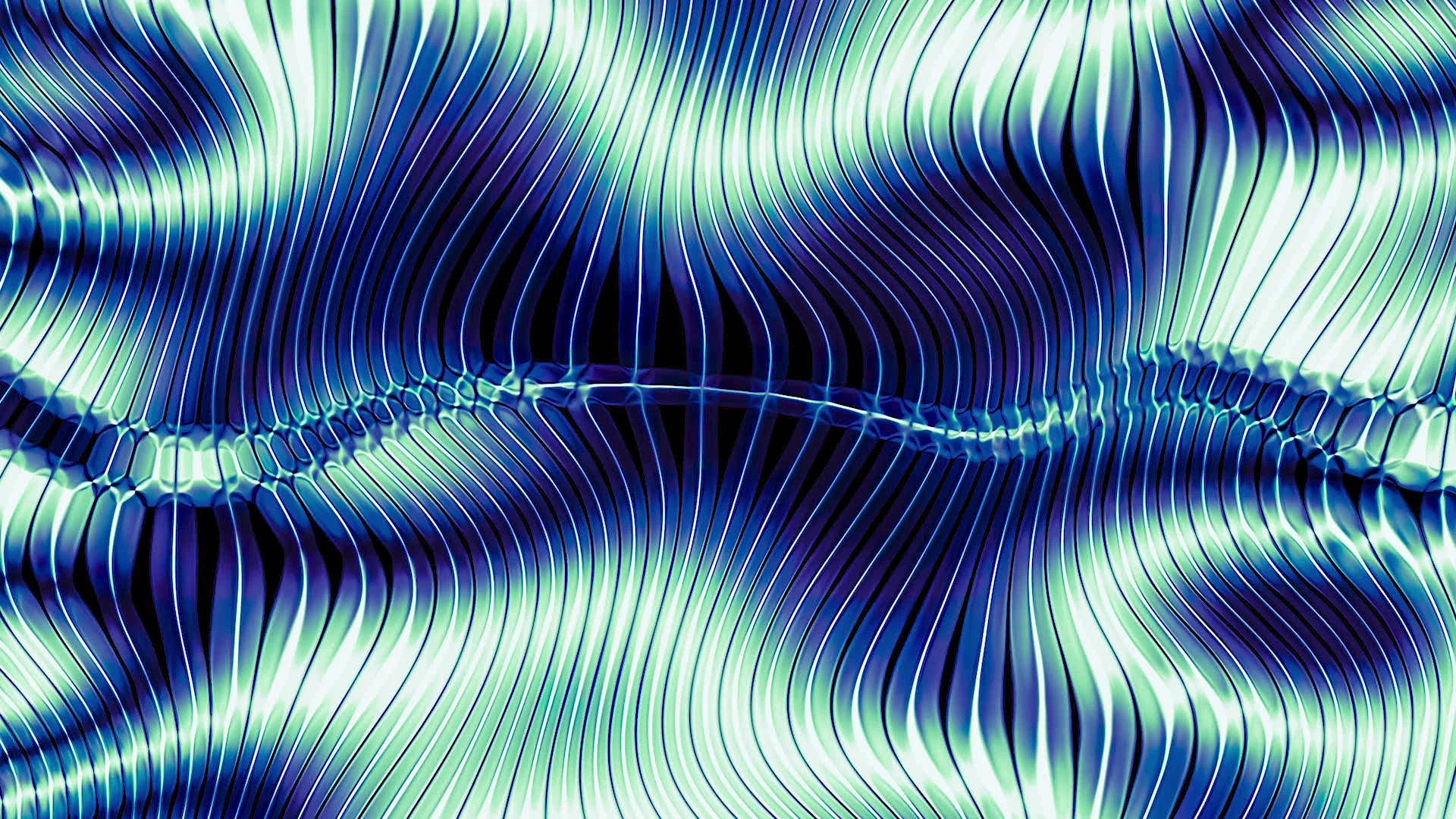 Protoloop G 014 — Blue, Pattern, Green, Stripes — video loop created by Protoloops | Protobacillus | Proto