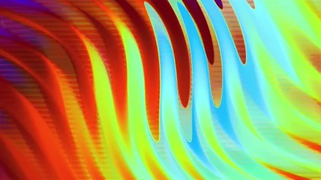 Protoloop G 069 | Pattern, Blue, Red | video loop created by Protoloops | Protobacillus | Proto