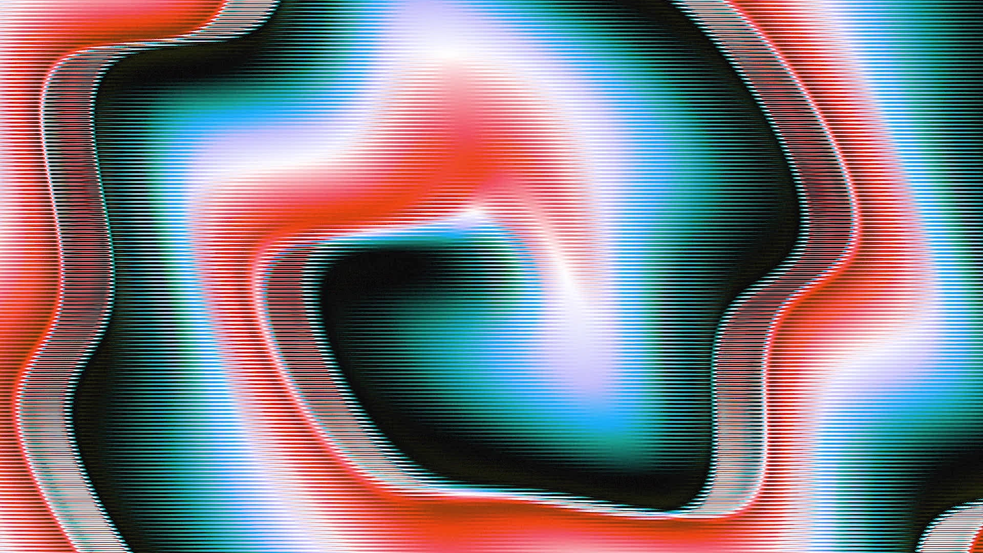 Protoloop G 070 | Pattern, Blue, Orange | video loop created by Protoloops | Protobacillus | Proto