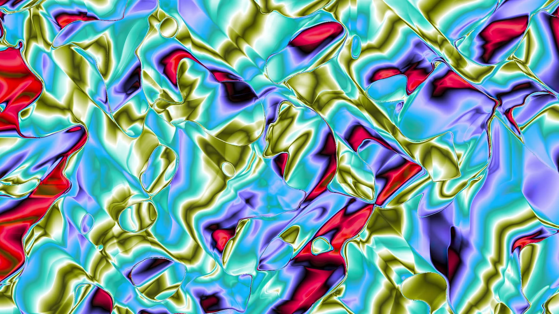 Protoloop G 085 | Organic, Red, Purple | video loop created by Protoloops | Protobacillus | Proto