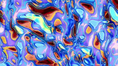 Protoloop G 089 | Liquid, Purple, Orange | video loop created by Protoloops | Protobacillus | Proto