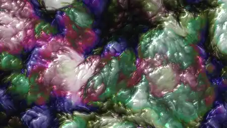 Protoloop G 111 | Plastic, Organic, Dark, Green, Purple | video loop created by Protoloops | Protobacillus | Proto