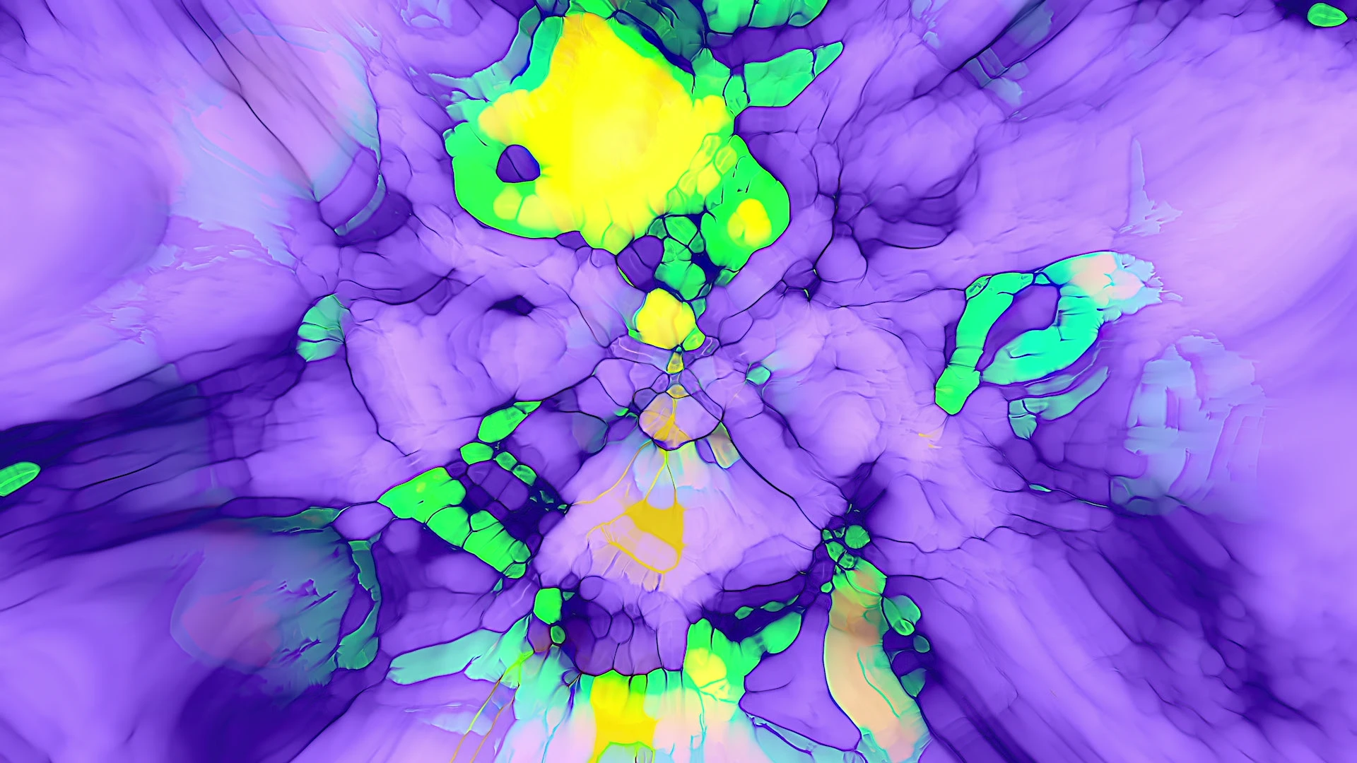 Protoloop G 146 | Organic, Purple, Green | video loop created by Protoloops | Protobacillus | Proto