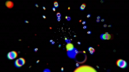 Protoloop G 148 | Dark, Circle, RGB | video loop created by Protoloops | Protobacillus | Proto