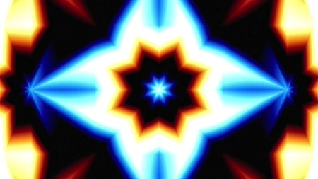 Protoloop G 155 | Symmetrical, RGB, Geometric | video loop created by Protoloops | Protobacillus | Proto