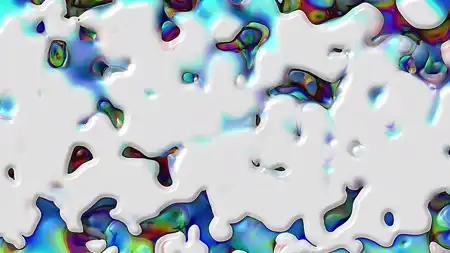 Protoloop G 169 | White, RGB, Organic | video loop created by Protoloops | Protobacillus | Proto