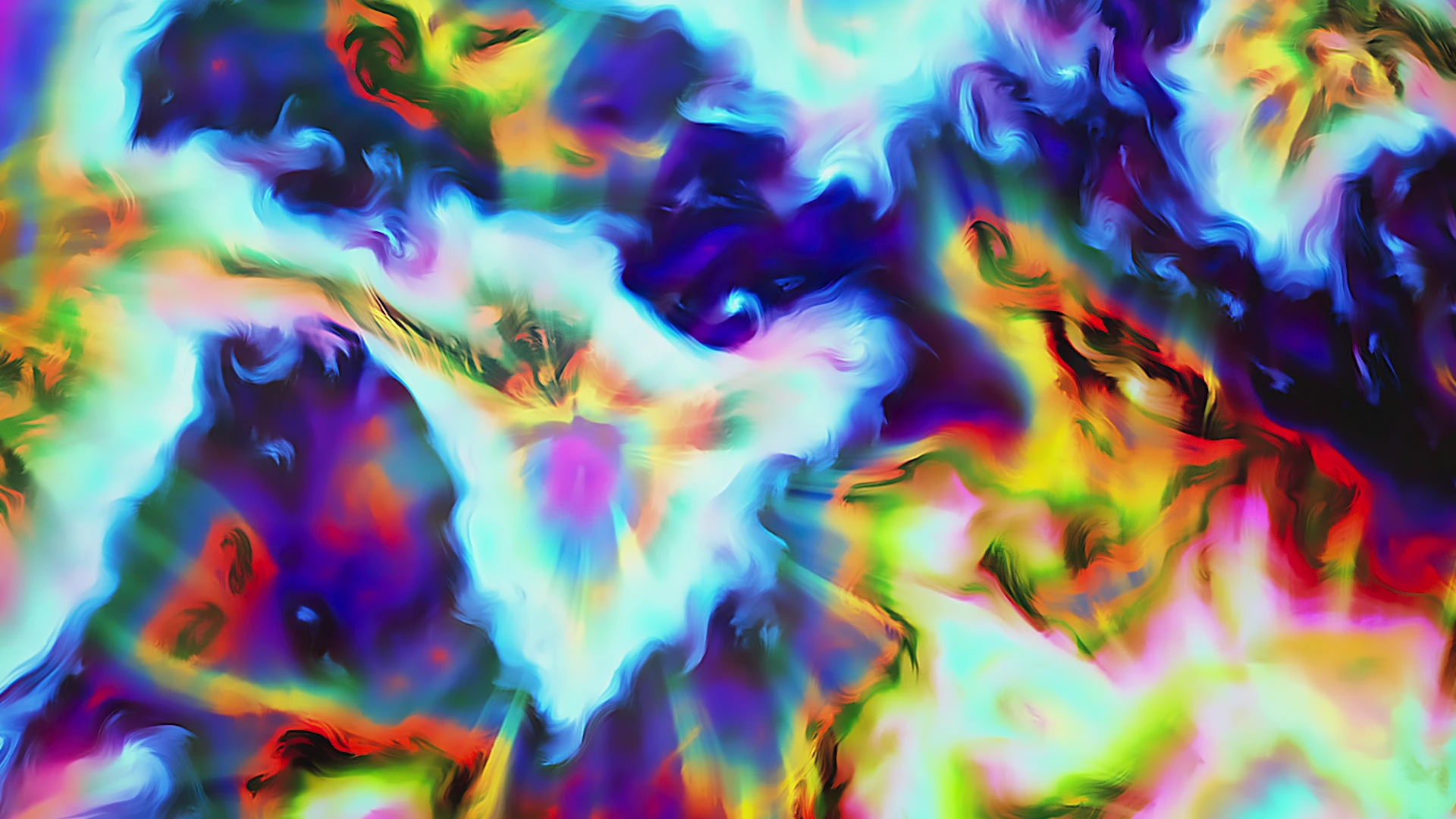 Protoloop G 228 | Paint, Pink, Yellow | video loop created by Protoloops | Protobacillus | Proto