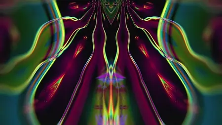 Protoloop G 239 | Symmetrical, Organic, Purple, Green | video loop created by Protoloops | Protobacillus | Proto