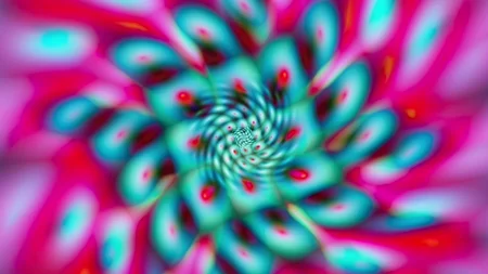 Protoloop G 254 | Vortex, Pink, Blue | video loop created by Protoloops | Protobacillus | Proto