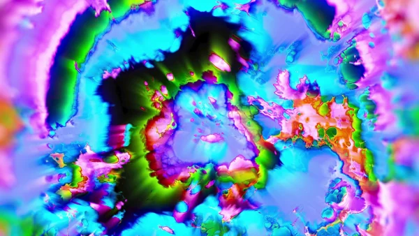 Protoloop_G_273_quality_sample Protoloop G 273 | Vortex, Green, Pink, Orange | video loop created by Protoloops | Protobacillus | Proto