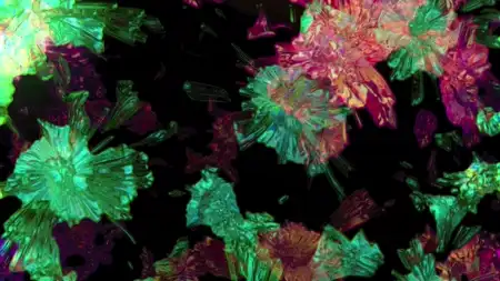 Protoloop G 302 | Dark, Purple, Green, Organic | video loop created by Protoloops | Protobacillus | Proto