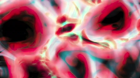 Protoloop G 323 | Red, Yellow, Black, Organic | video loop created by Protoloops | Protobacillus | Proto