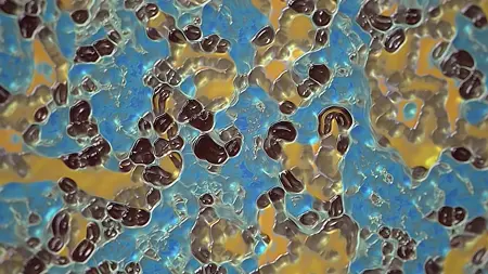 Protoloop L 153,Blue,Liquid,Organic,video loop created by Protoloops | Protobacillus | Proto